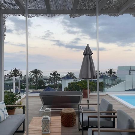 Pasitoblanco Porto Mare 7 Seaview Villa Private Heated Pool Pasito Blanco Dış mekan fotoğraf