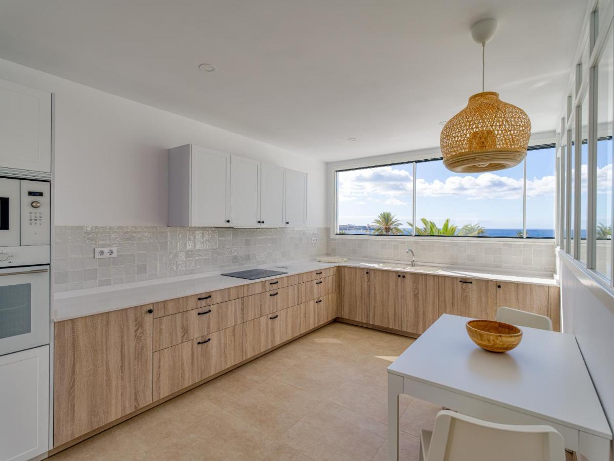 Pasitoblanco Porto Mare 7 Seaview Villa Private Heated Pool Pasito Blanco Dış mekan fotoğraf