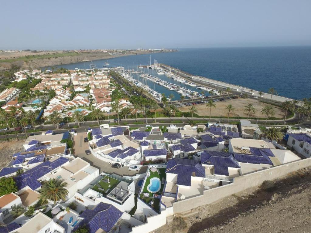 Pasitoblanco Porto Mare 7 Seaview Villa Private Heated Pool Pasito Blanco Dış mekan fotoğraf