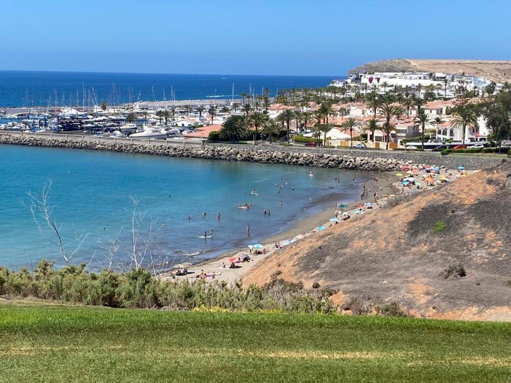 Pasitoblanco Porto Mare 7 Seaview Villa Private Heated Pool Pasito Blanco Dış mekan fotoğraf